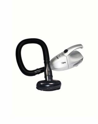 家居清洁新宠 三洋银色迷你吸尘器，便携设计打造高效清洁体验